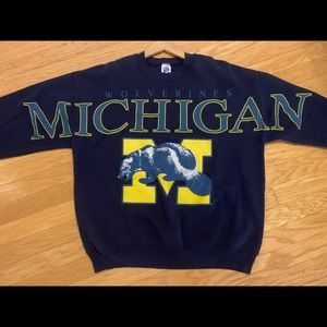 Vintage University of Michigan Crew Neck